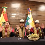 Autoridades originarias de La Paz reconocen nueva directiva de diputados