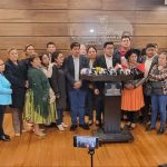 Presidente de Diputados insta a los legisladores a trabajar por el país y no por una persona