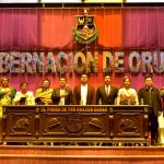 Oruro: Cámara de Diputados galardona a personalidades que promueven la cultura y folklore