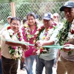 Jefe de Bancada de Santa Cruz inaugura pozo de agua en el Sindicato Agrario “El Torno”