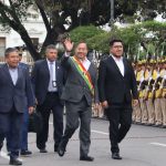 ¡Se izan las banderas del Bicentenario en Sucre! Diputados participan en los actos protocolares
