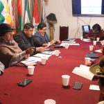 La Bancada de La Paz recibe informe sobre los avances en la ejecución de proyectos carreteros