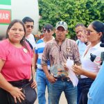 Vicepresidenta de Diputados inspecciona surtidores en Montero para garantizar la correcta venta de combustibles