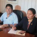 Vicepresidenta Choque exhorta a aprobar la ley para atender emergencias y desastres naturales