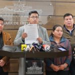 Presidente Yujra lamenta que la oposición no quiera elecciones generales ni la atención de desastres