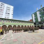 Presidente Yujra condecora a Carabineros de la Policía por su labor en la seguridad del Legislativo