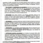 Comisión de Diputados fiscaliza investigación de presunta agresión sexual en unidad militar de Cochabamba