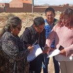 ¡Alcantarillado para el Distrito 3 de Oruro! Legislativo inspecciona el avance de esta obra estratégica