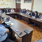 Autoridades coordinan acciones para el mantenimiento de la carretera ‘Transversal Juana Azurduy de Padilla’