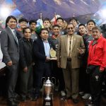 Legislativo distingue a la Asociación Municipal de Voleibol de La Paz en el Bicentenario