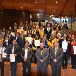 Legislativo distingue a profesionales y artistas de La Paz y Cochabamba por su trayectoria y aporte a la cultura