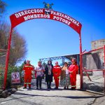 Comisión de Diputados inspecciona la Unidad de Bomberos de Potosí para mejorar la respuesta a emergencias
