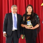 Diputada García visita el colegio “26 de Febrero” de Tiquipaya y rinde homenaje a Cochabamba