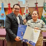 Brigada Parlamentaria de La Paz distingue al GACIP por sus 27 años de servicio a la población