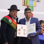 En Laja, autoridades rinden homenaje a los 477 años de la fundación de La Paz