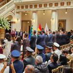 Diputadas y diputados participan en la posesión del nuevo gabinete de ministros