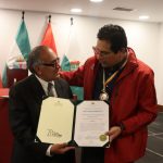 Presidente de Diputados distingue la labor del Colegio de Topógrafos de Bolivia