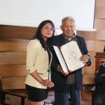 Diputada Jaldín entregó Homenaje Camaral al cineasta Marco Antonio Eguino