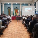 Parlamentario supraestatal acompañó el lanzamiento de nuevos formatos de salvoconducto y visas