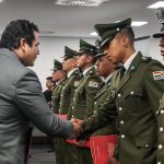 Presidente de la Cámara de Diputados entrega reconocimientos a policías que participaron en competencia de equipos SWAT