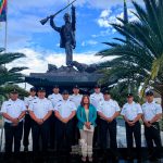 Diputada Pinto recibe un informe sobre proyectos para fortalecer labor de la Escuela Naval Militar