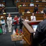Presidente de Diputados posesionó a los integrantes de la directiva infantil de la sesión especial por el “Día de la Niña y el Niño”