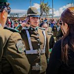 Diputada Pinto entregó el Emblema de Oro a la Facultad Técnica Superior en Ciencias Policiales de El Alto